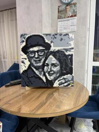 Photo d'une création client, avis de NATALIA